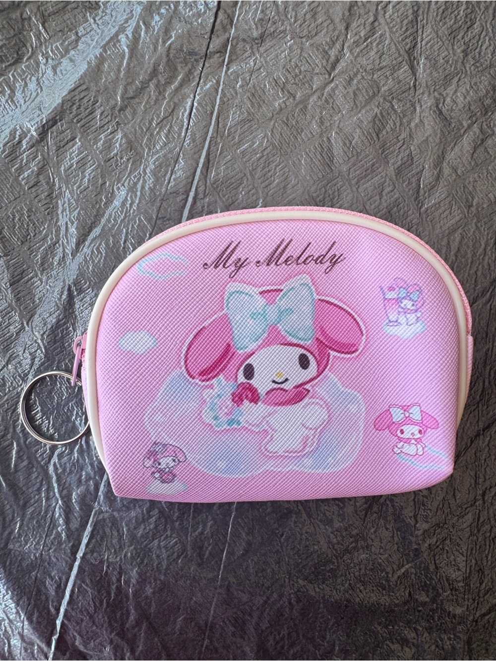 Sanrio My Melody Pink Keyring Pouch